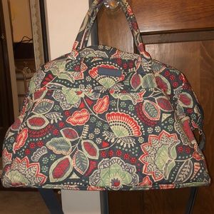 Vera Bradley weekender travel bag
